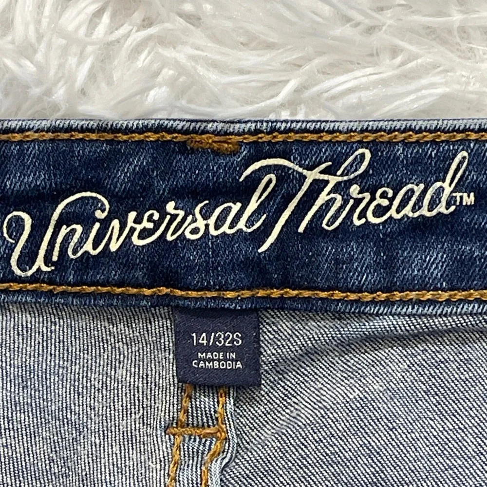 Universal Thread Women's Skinny HIGH RISE JEGGING  in Blue SIZE 14 32S